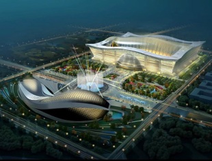 Китайцы построили самое большое здание в мире - New Century Global Center