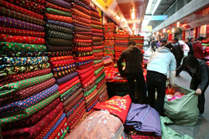 Увеличился китайский экспорт текстиля и одежды
