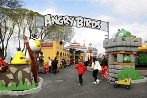 В Китае откроется парк Angry Birds