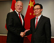 Китай и Швейцария подписали соглашение о свободной торговле